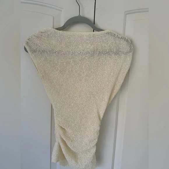 Meshki Cream Maxi Skirt & Knit Top Set - Picture 3 of 12